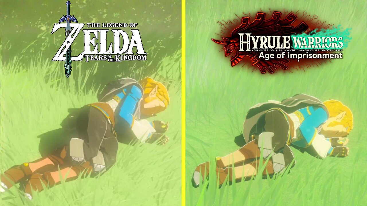 Watch how these Zelda scenes connect between Tears of the Kingdom and Age of Imprisonment!