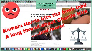 Kamala Harris' Book Tour, Charlie Kirk Fallout, and 2024 by Precinct