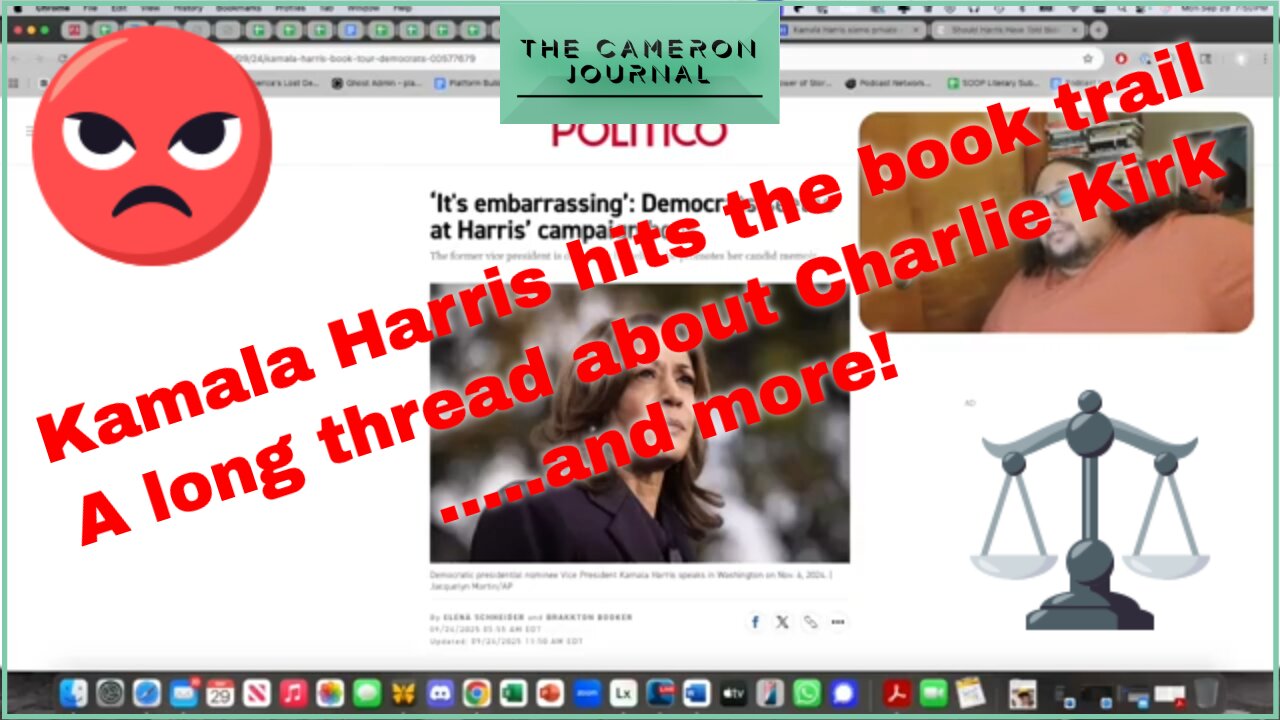 Kamala Harris' Book Tour, Charlie Kirk Fallout, and 2024 by Precinct