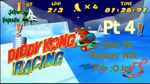 Diddy Kong Racing Pt 4 Finshing Up For The Big Wizpig Race :P (1080p)