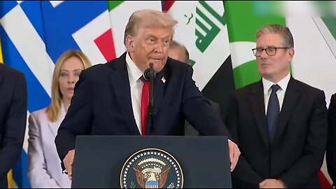 🚨 Trump says the quiet part out loud: “No Gaza, no Iran — no more excuses”