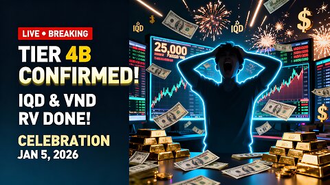 🚨 TIER 4B CONFIRMED! IQD & VND RV DONE — Celebration Jan 5, 2026 🎉💰 💥 Iraqi Dinar News 2026