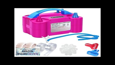 Growsun Balloon Pump Kit Electric Balloon Garland Arch Kit Air Blower Inflator Review