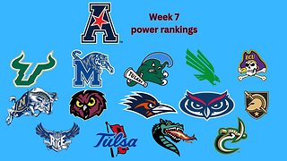 American Athletic Conference power rankings after week 7