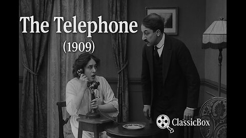 🎬 The Telephone (1909) | D. W. Griffith | Silent Short Drama | Public Domain | ClassicBox Silent