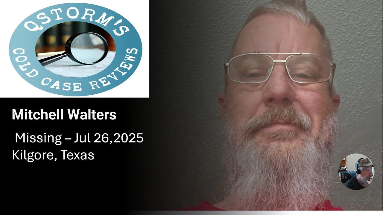 Cold Case Reviews/Mitchell Walters #Missing, #easttexas