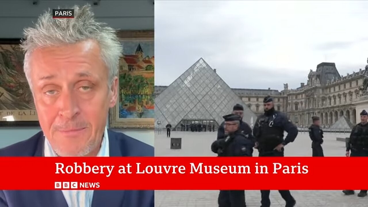 Thieves steal jewels of incalculable value in heist at Louvre museum in Paris