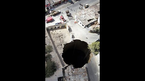 they came out of the hole