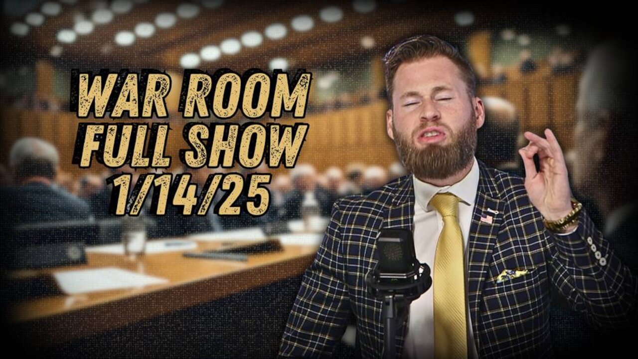 WAR ROOM WITH OWEN SHROYER - 1/14/2025: Democrats Become Completely Unhinged During Hegseth Confirmation Hearing