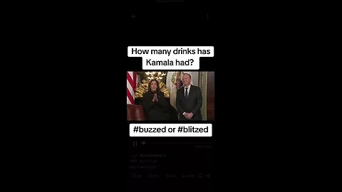 How many drinks has Kamala had?