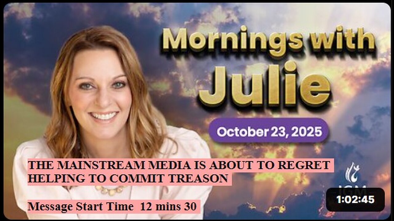 Julie Green subs THE MAINSTREAM MEDIA IS ABOUT TO REGRET HELPING TO COMMIT TREASON