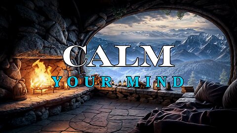 Sleep Instantly with Relaxing Music | Cozy Winter Cave Escape for Deep Sleep