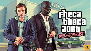GTA 5 | The Fleeca Job Heist 🔥 Dad & Son Epic Teamwork | Funny & Action Moments