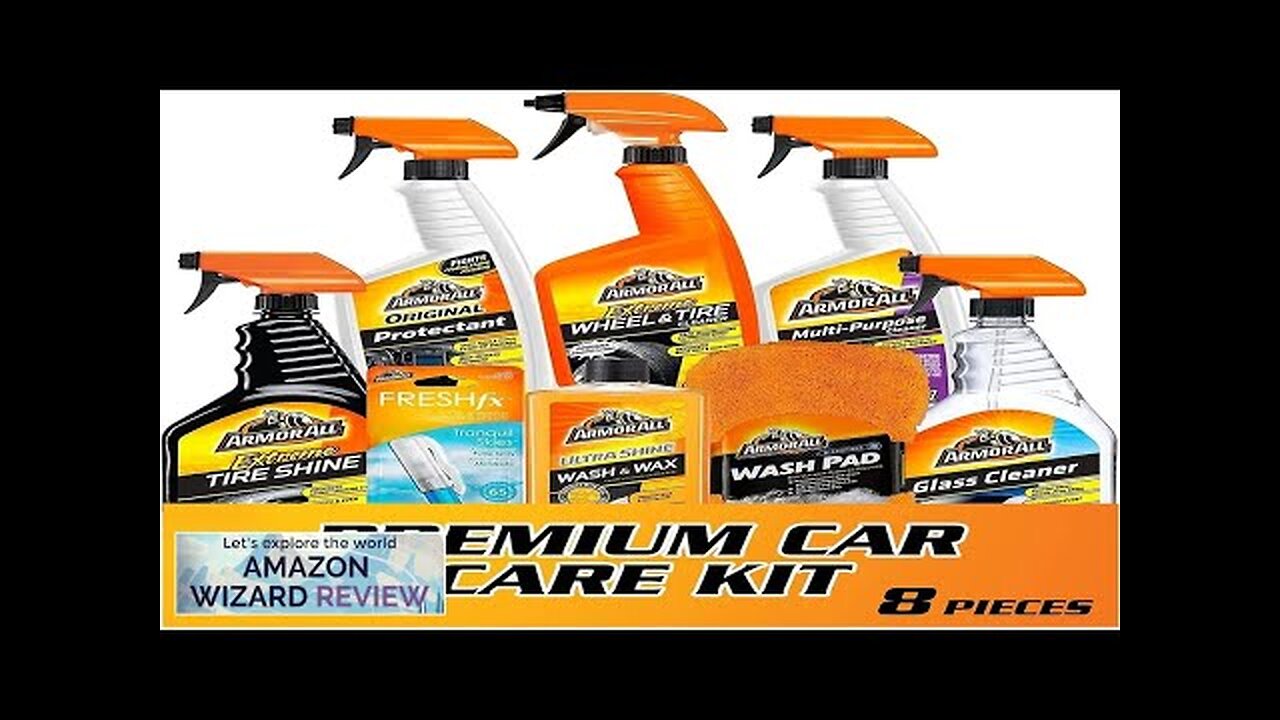 Armor All Premier Car Care Kit Includes Car Wax & Wash Kit Review