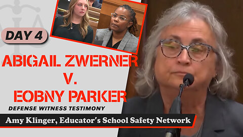 21 - Abigail Zwerner v. Ebony Parker - Amy Klinger, Ed.D, Educator's School Safety Network