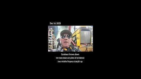 Candace Throws Ten Toes Down On Piles Of Evidence, Two Middle Fingers Straight Up!