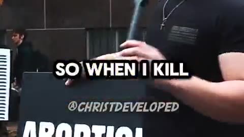 Abortion activist doesn't even know when life begins. 😂