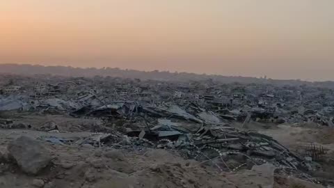 Destruction left behind following 2 years of Israeli genocide in Jabalia, Gaza