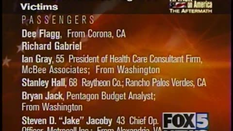 Friends WTTG September 13, 2001 700pm-730pm EDT