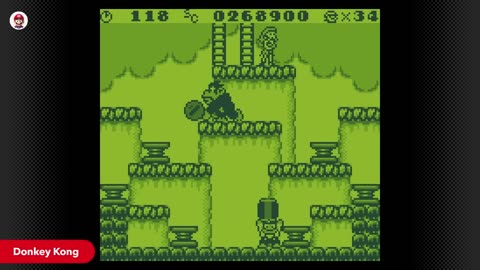 Nintendo Switch Online： Game Boy - Official Donkey Kong and Mario Picross Trailer