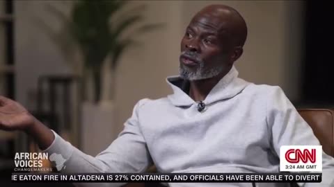 Hollywood actor Djimon Hounsou says he's struggling financially