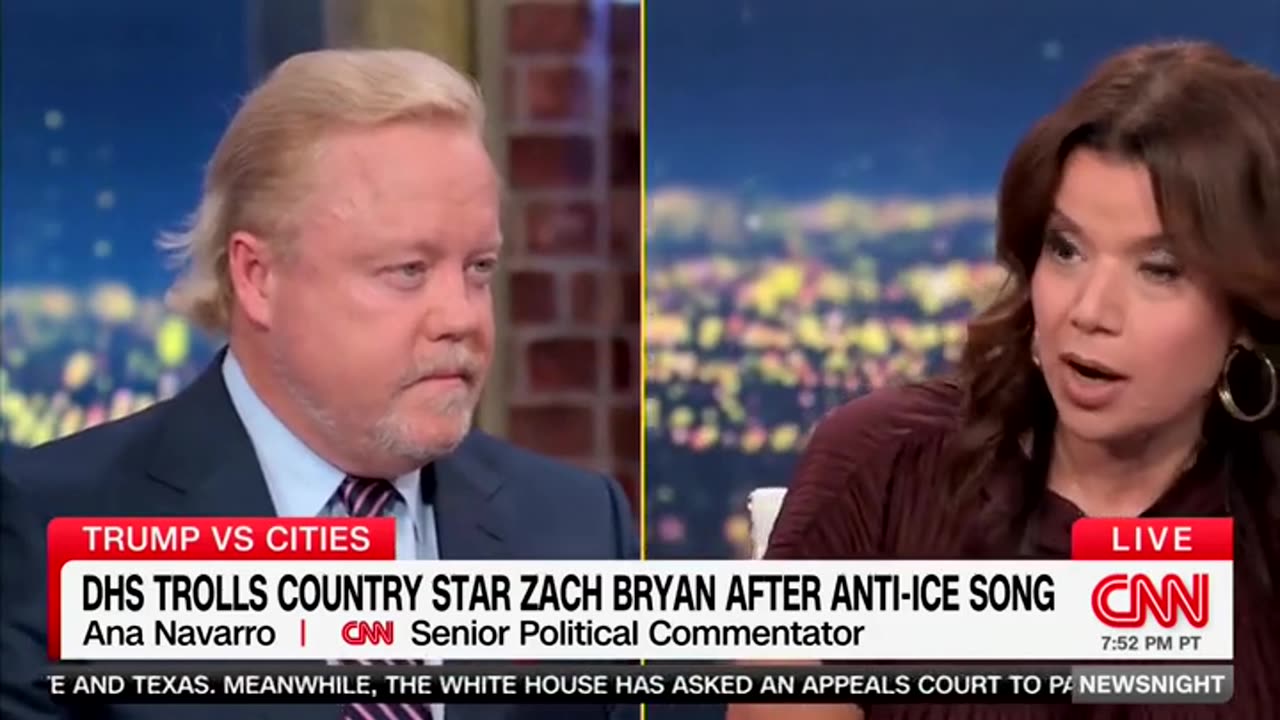 Ana Navarro Shouts Down CNN Panelist Who Mentions Criminal Illegal Immigrants