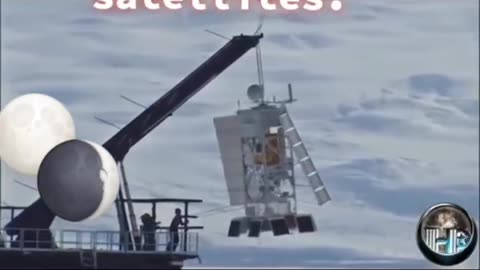 Igy keringenek a "föld" körül a műholdak