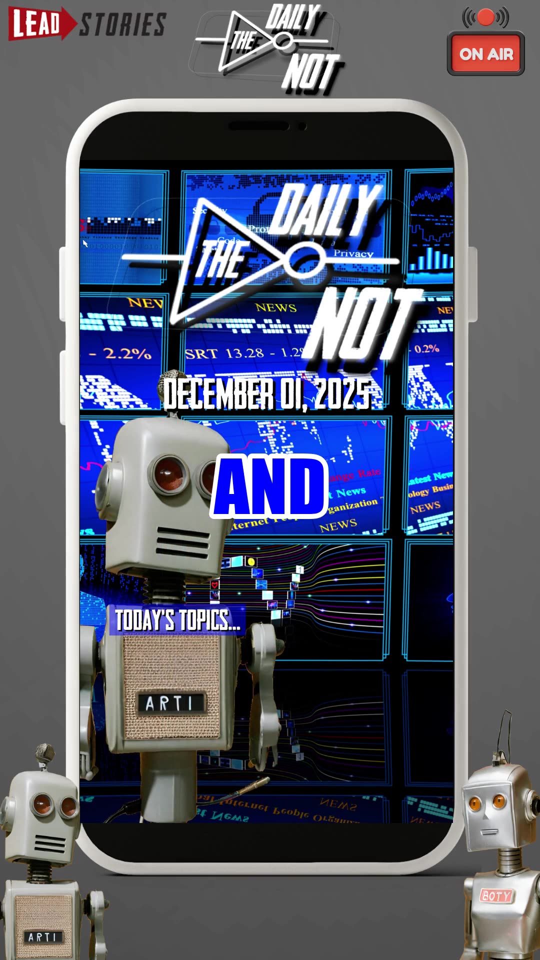 The Daily NOT - A show about what didnt happen today. Episode 594.