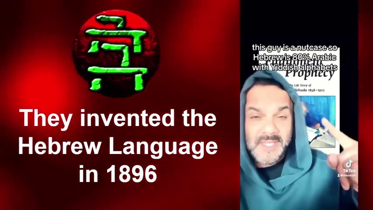 'THEY' Invented the 'Hebrew' Language in 1896