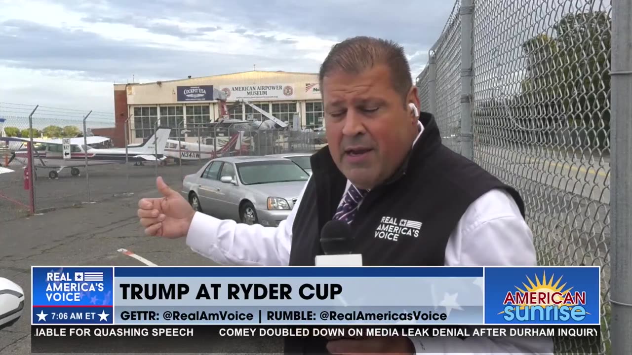 TRUMP AT RYDER CUP