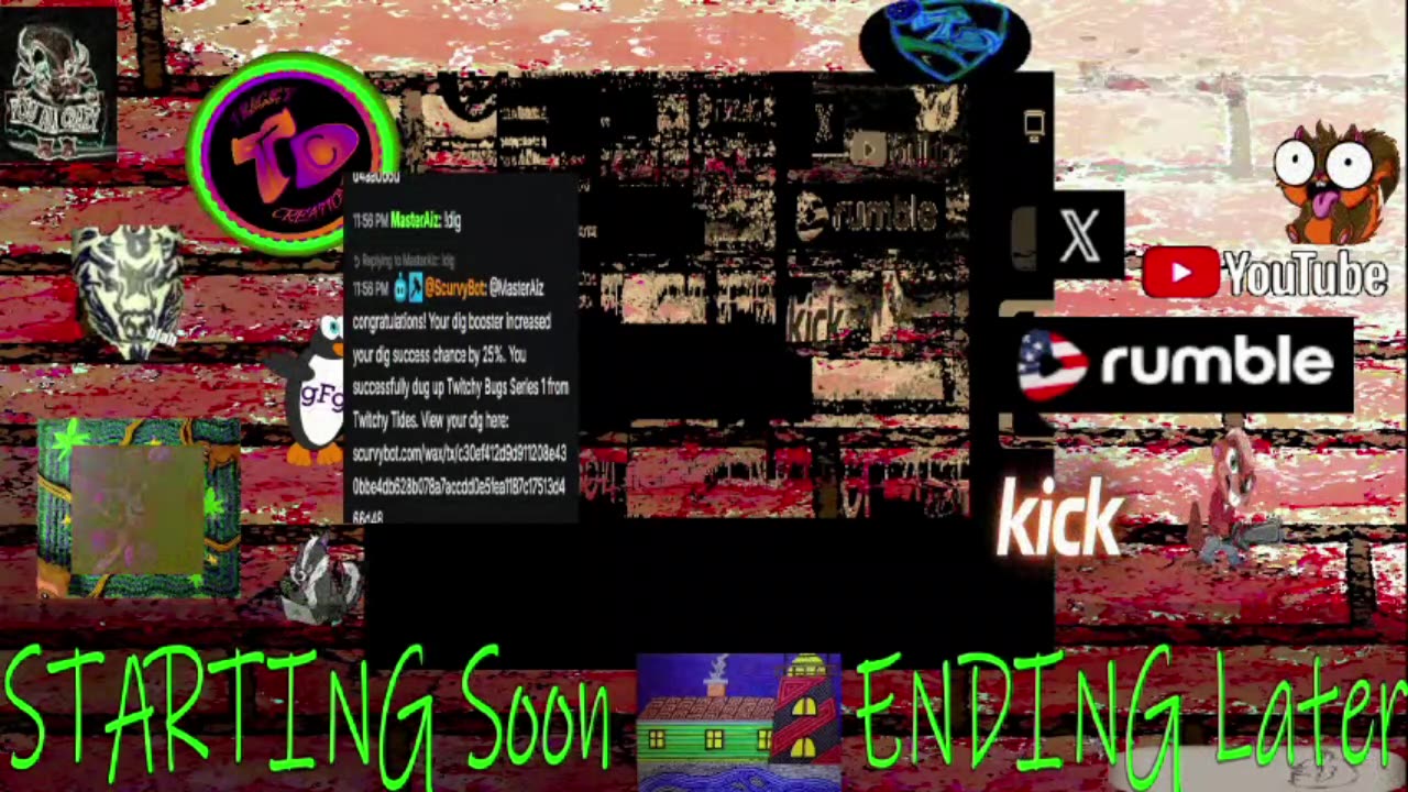 Tribute painting to Dal'i mixed with some Rocket League