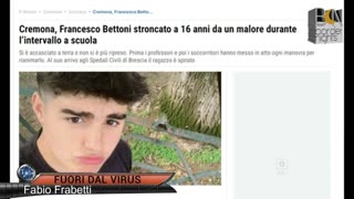 MORTI IMPROVVISE TRA I GIOVANI "FENOMENO SOTTOSTIMATO" Fuori dal Virus n.1402.SP