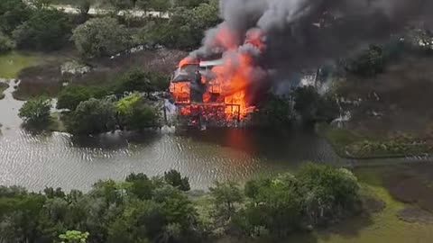 Her $1.1M beachfront home was burned to the ground