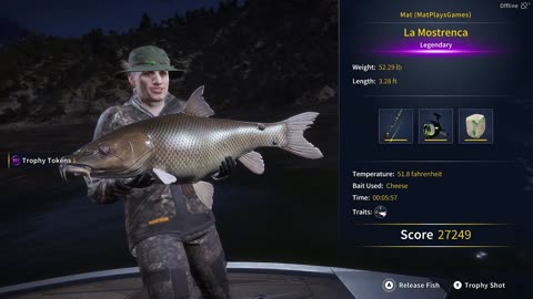 La Mostrenca Legendary Fish Event | Call of the Wild: The Angler | Oct 16–22, 2025