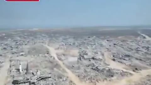 🇵🇸 GAZA - Filmati di droni israeliani rivelano l'entità della distruzione a Gaza.