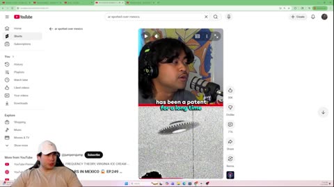 UFO SPOTTED OVER MEXICO.....