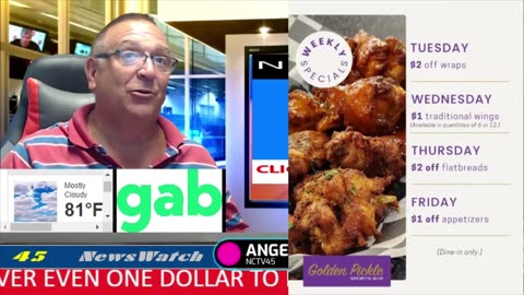 NCTV45 NEWSWATCH MORNING SUN SEPT 28 2025 WITH ANGELO PERROTTA