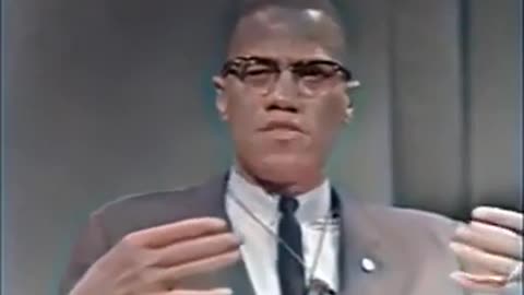 Malcolm X (Berkeley interview clip excerpt (colorized)