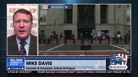 MIKE DAVIS: I Would Say To Former FBI Director James Comey, This First Indictment Is Just The Beginning Of Justice You Will Face. The Cover-Up Era Is Over