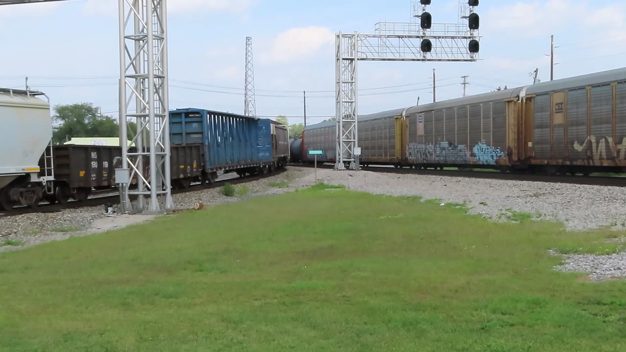 CSX & Norfolk Southern Train watching