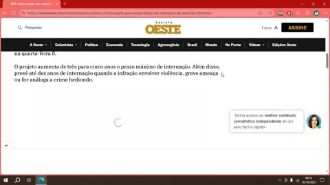 MPF critica projeto que amplia internação de menores infratores.mp4