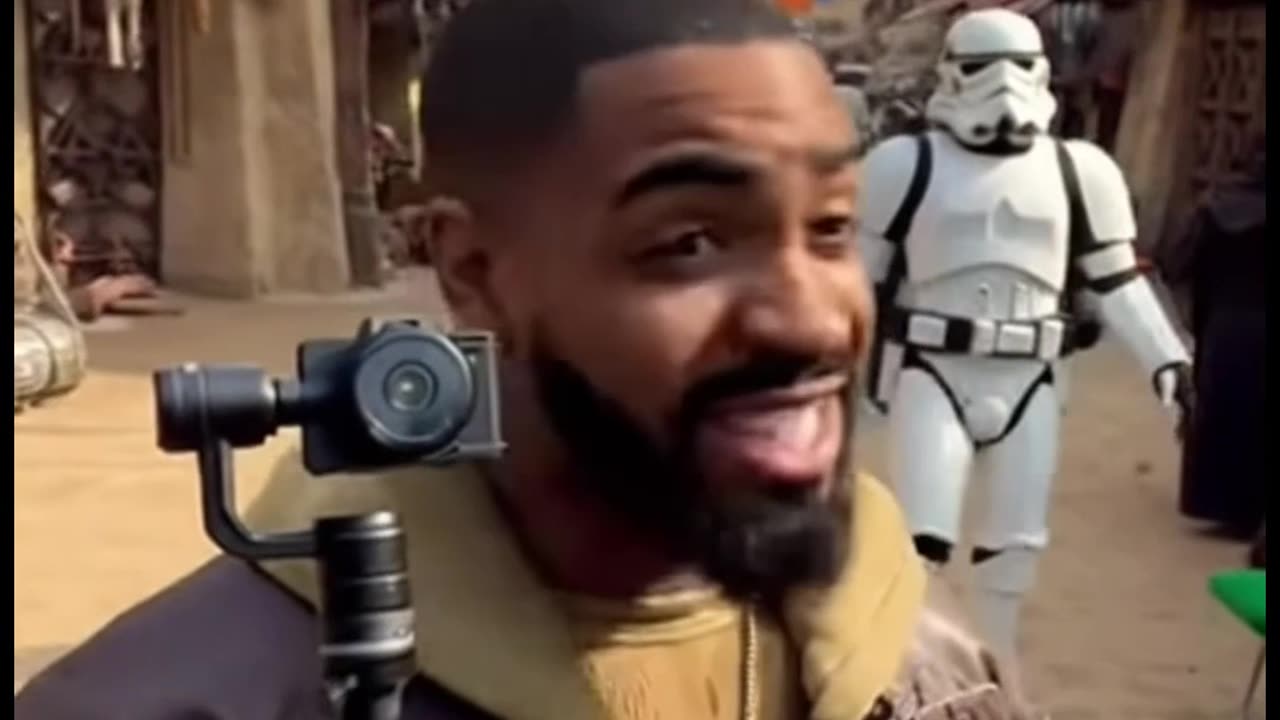 Tommy Sotomayor Pulls up in the Star Wars universe!!!