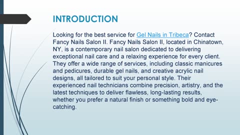 Best service for Gel Nails in Tribeca