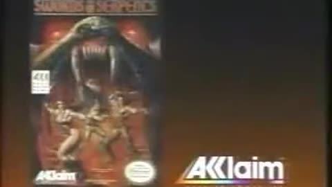Swords & Serpents Commercial 1990