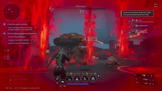 The First Descendant - Lv. 130 Boss Fight - Molten Fortress Take Down using Volby