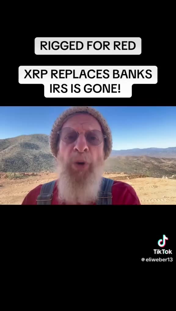 Listen up! Truth. $XRP replaces banks....very soon frinds!!!