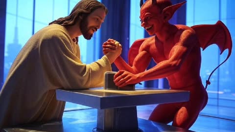 Jesus vs diablo