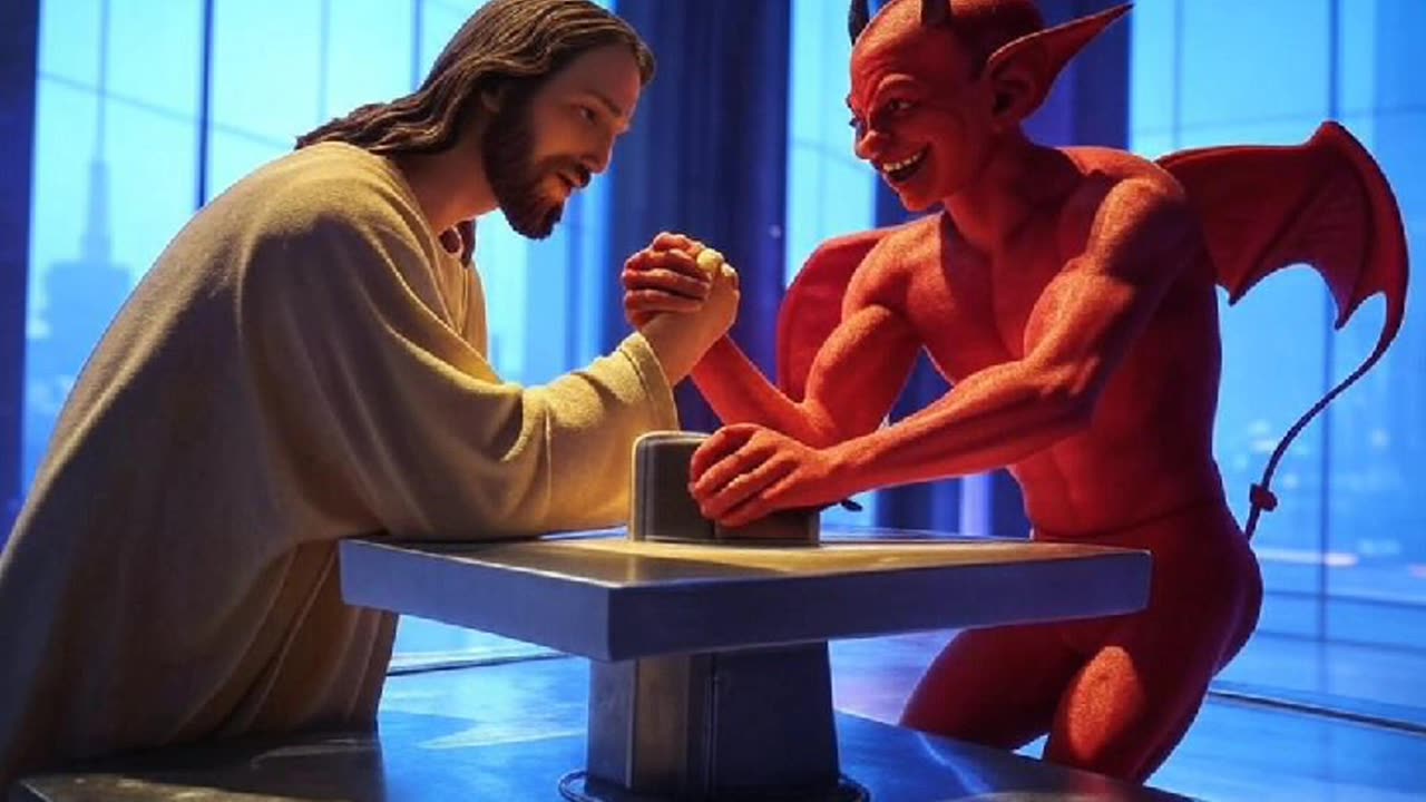 Jesus vs diablo