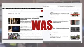 Fact Check: Post Does NOT Show Real CNN Video Of Yale Professors Protesting Student Use Of AI