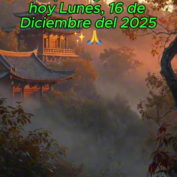🙏✨¡Evangelio de hoy Lunes, 15 de Diciembre del 2025✨🙏